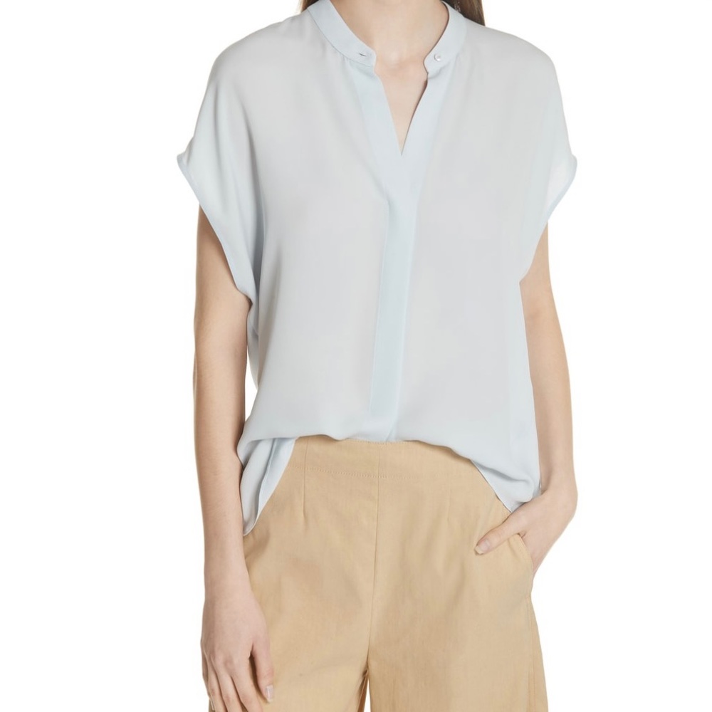 Vince 100% silk top